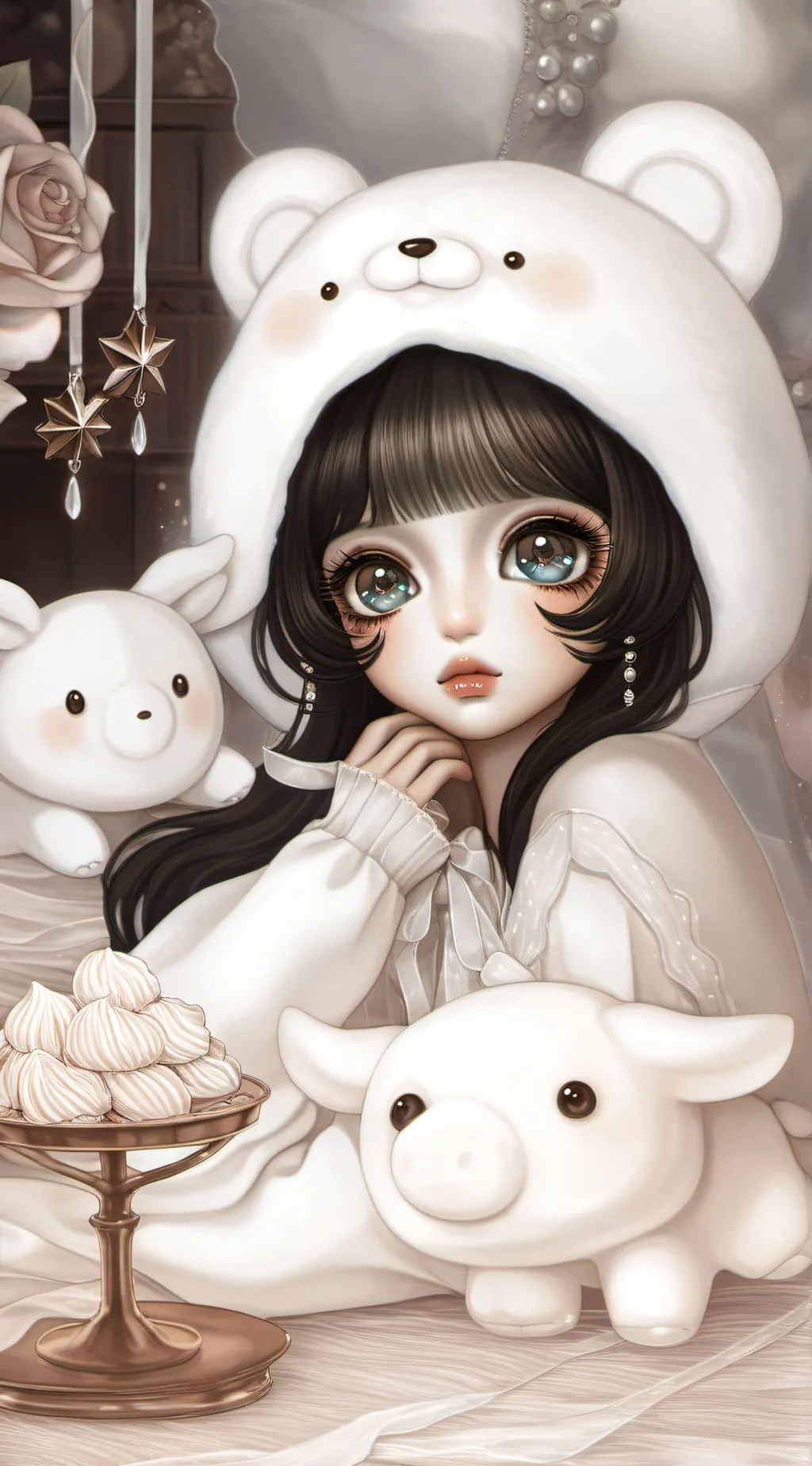ai character: Bella background