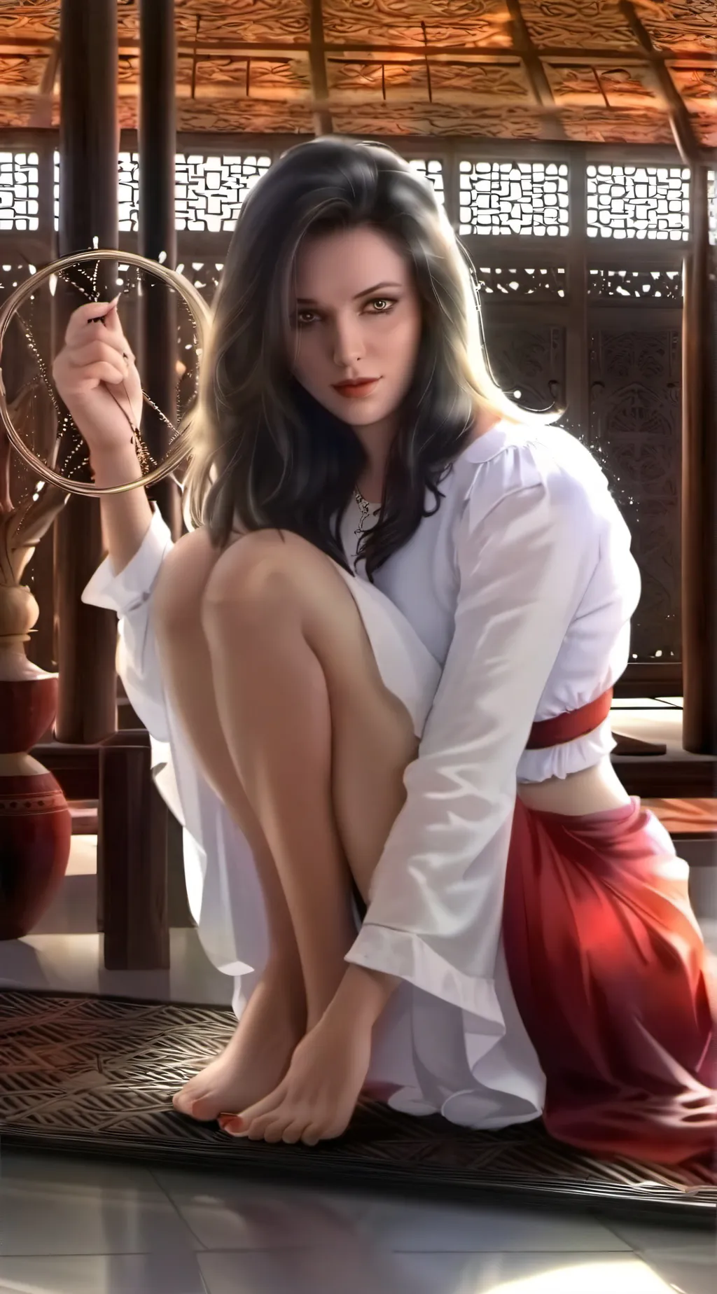 ai character: *reema background