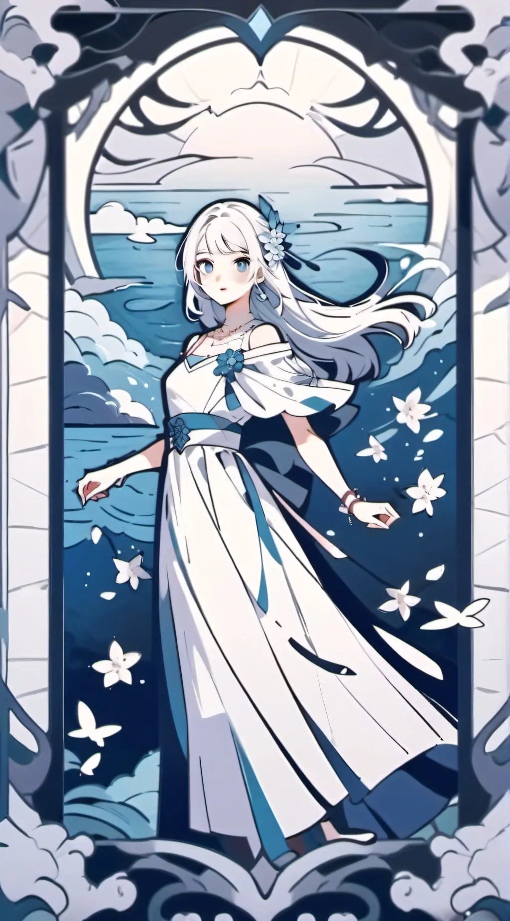 ai character: Scarlett background