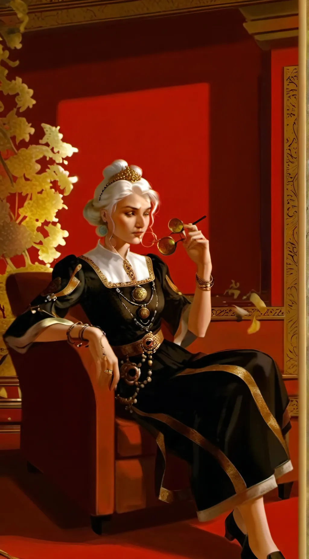 ai character: Nothing's New background