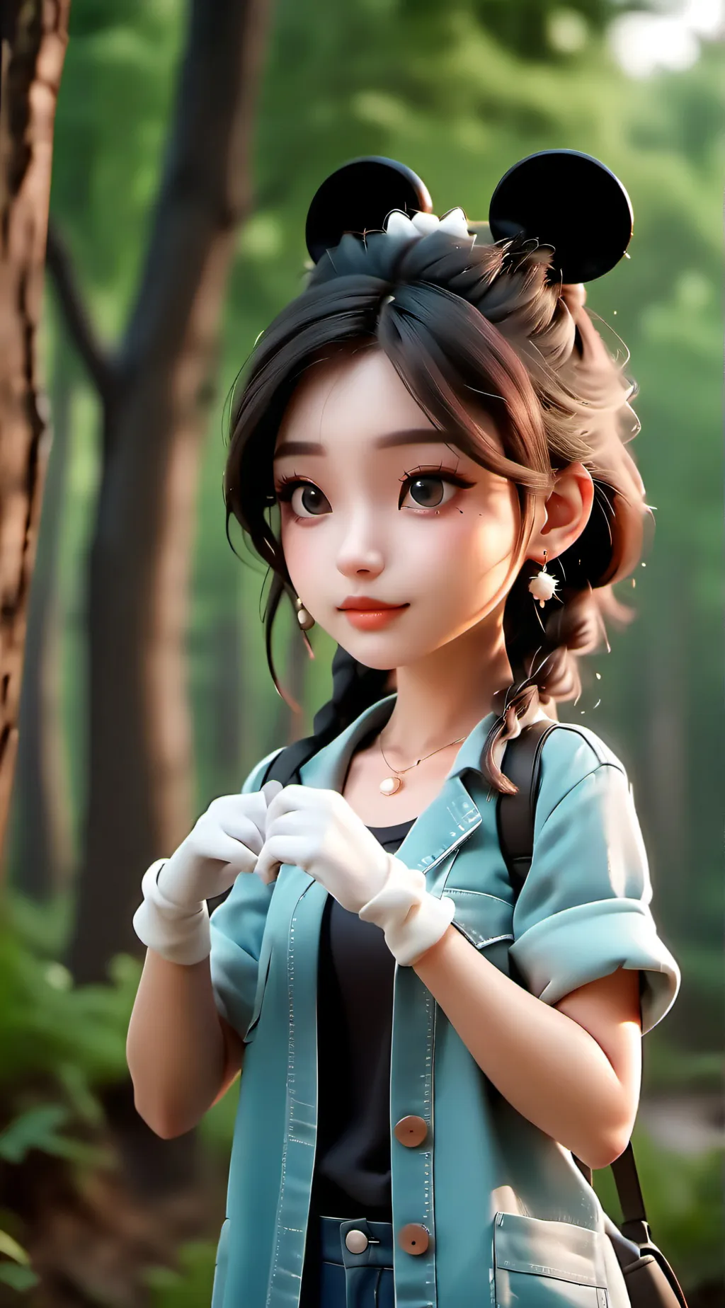 ai character: hyunjin background