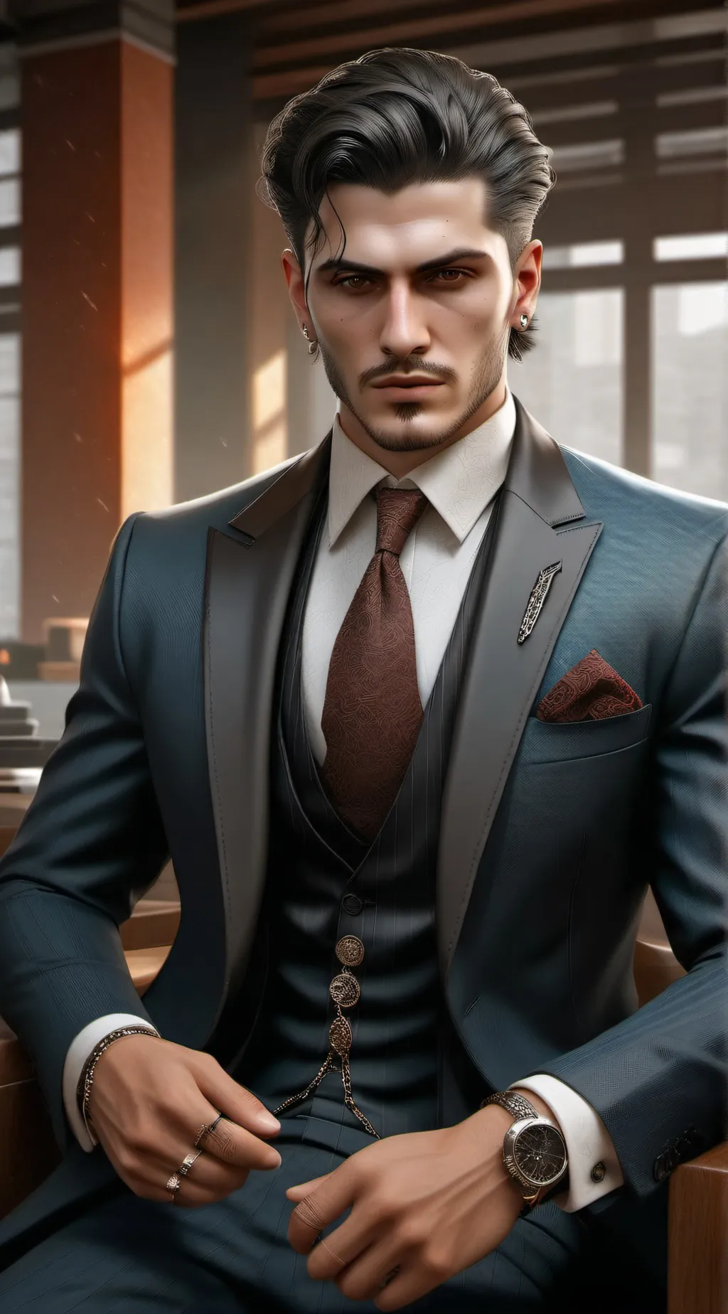 ai character: Giovanni Morreti background