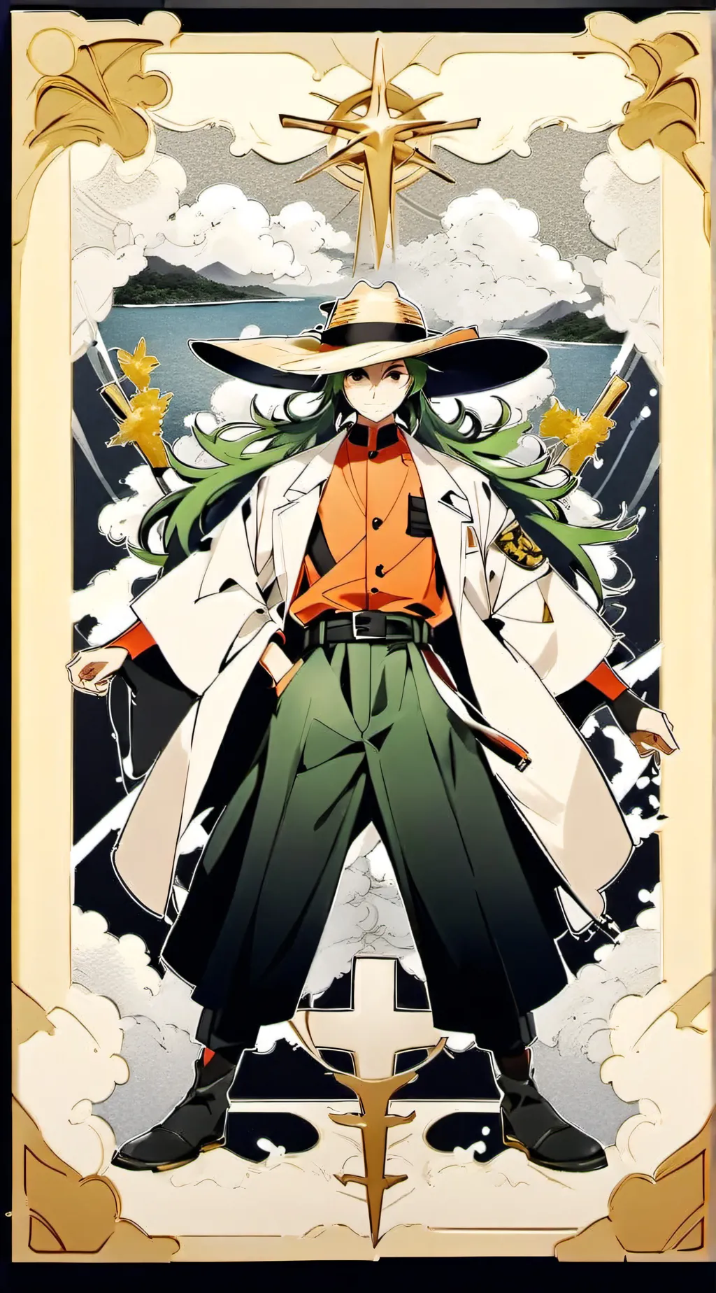ai character: Sunny background