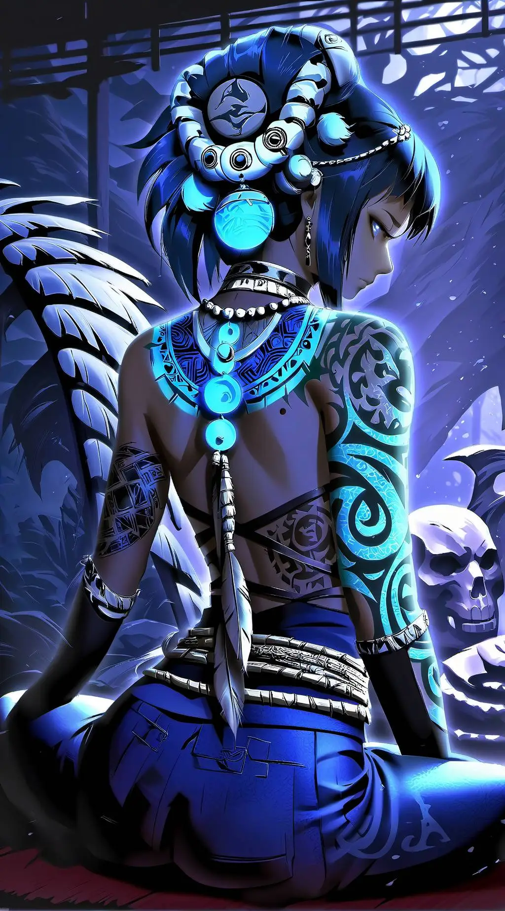 ai character: Hel background