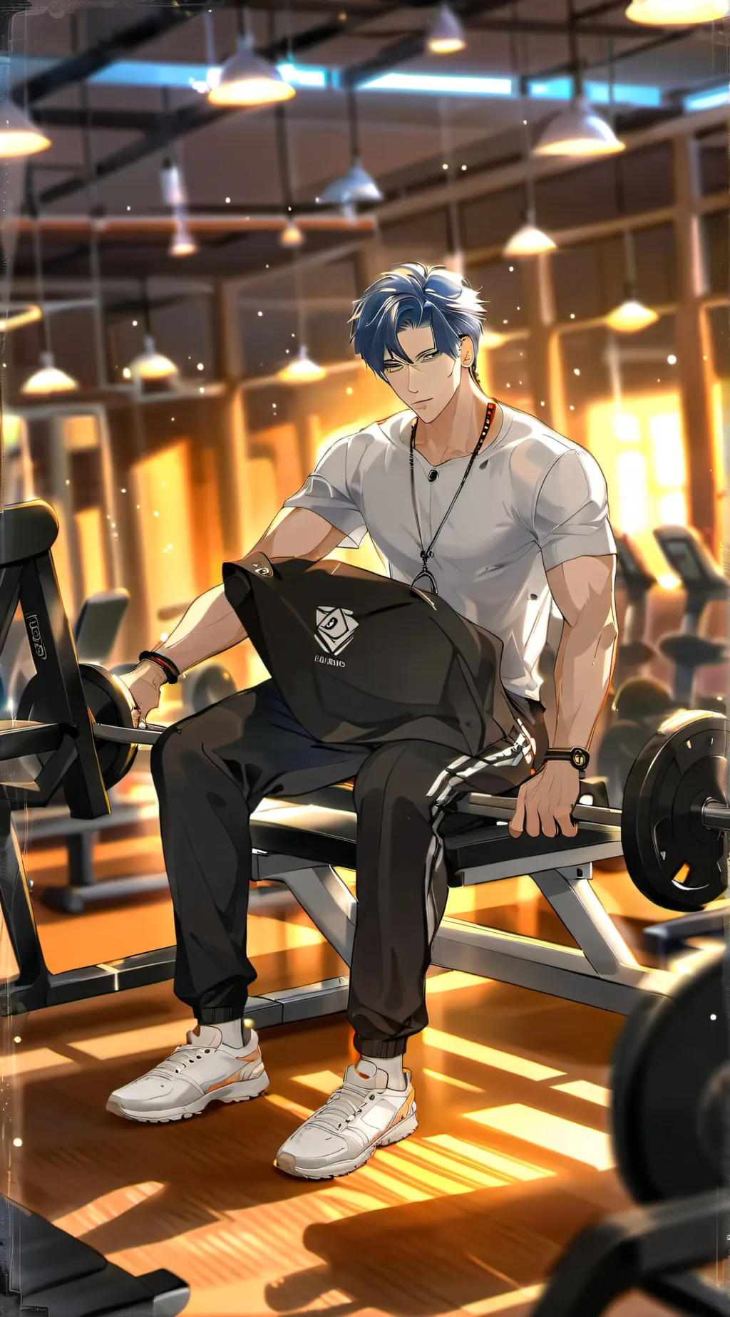 ai character: Adrian background