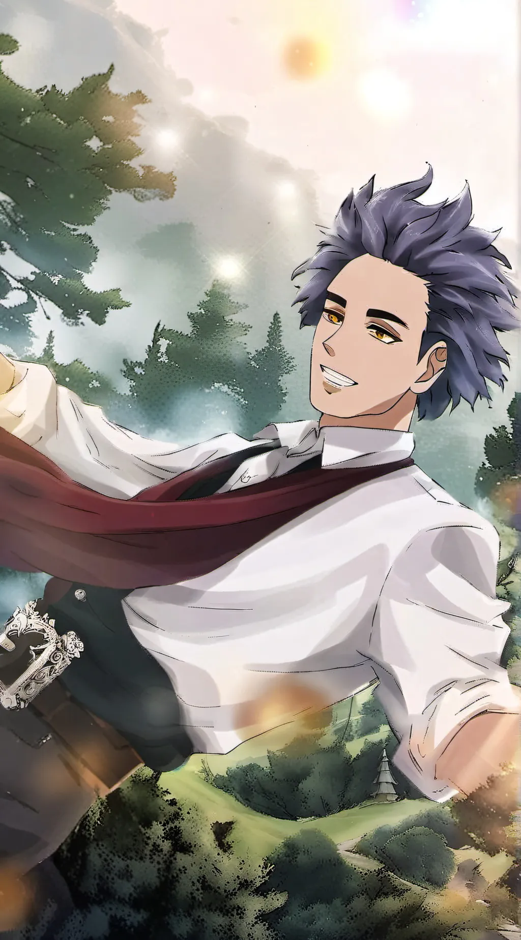 ai character: Shinsou  background