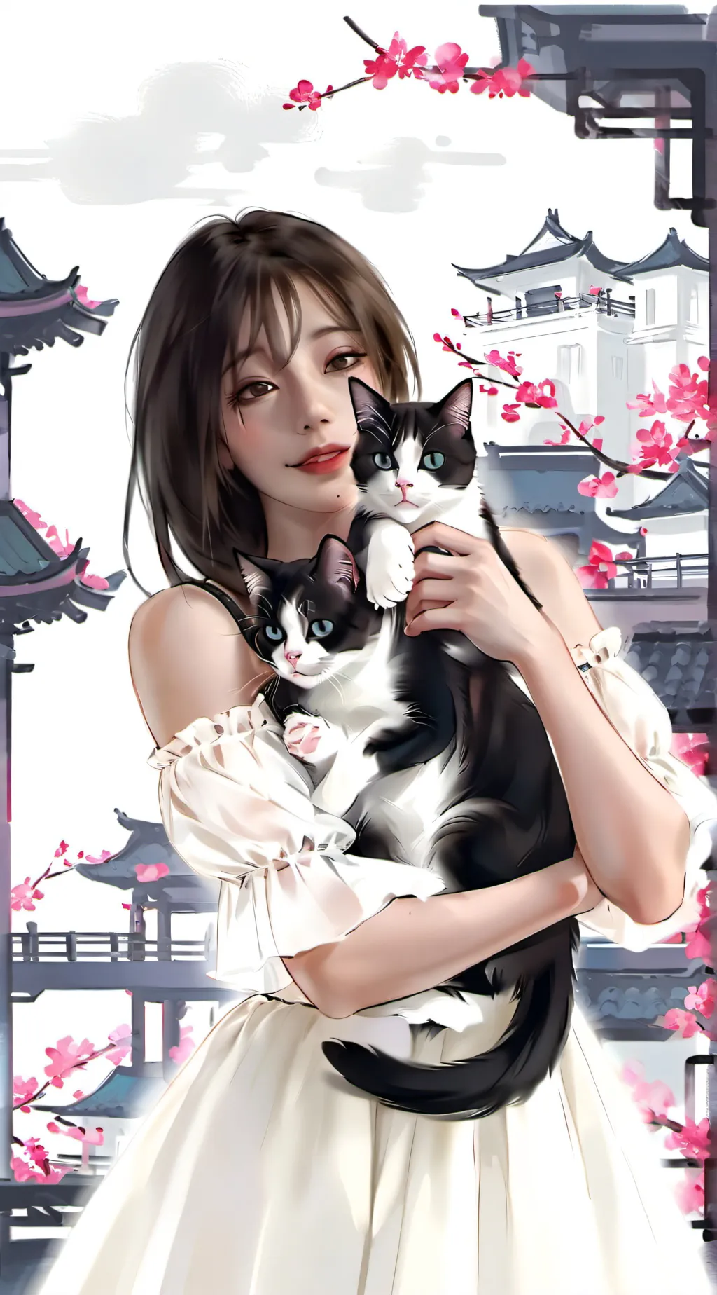 ai character: -leah- background