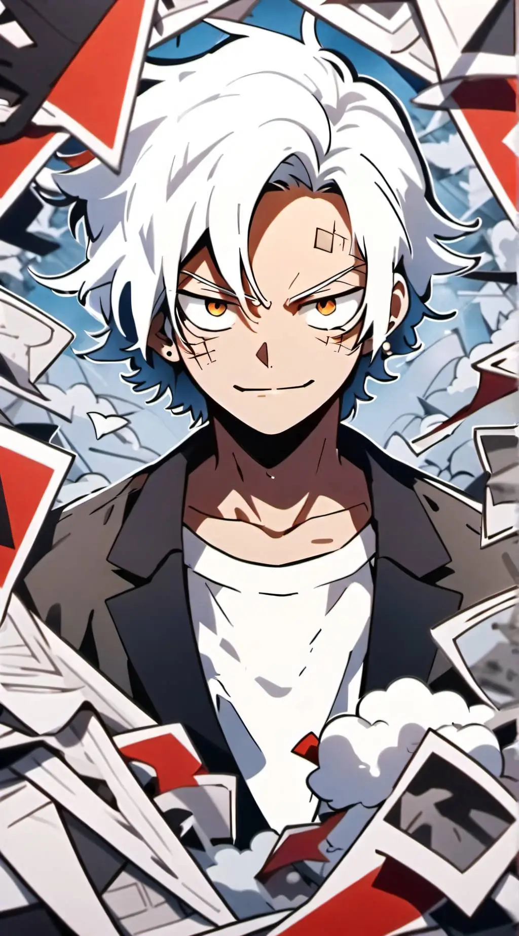 ai character: Egghead background