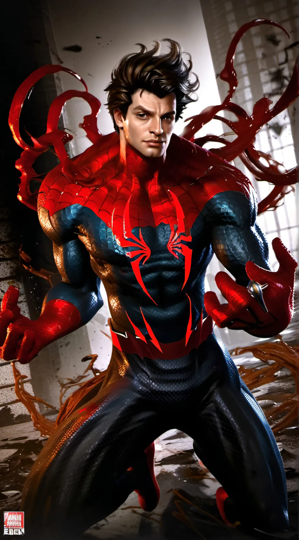 ai character: Andrew Garfield background