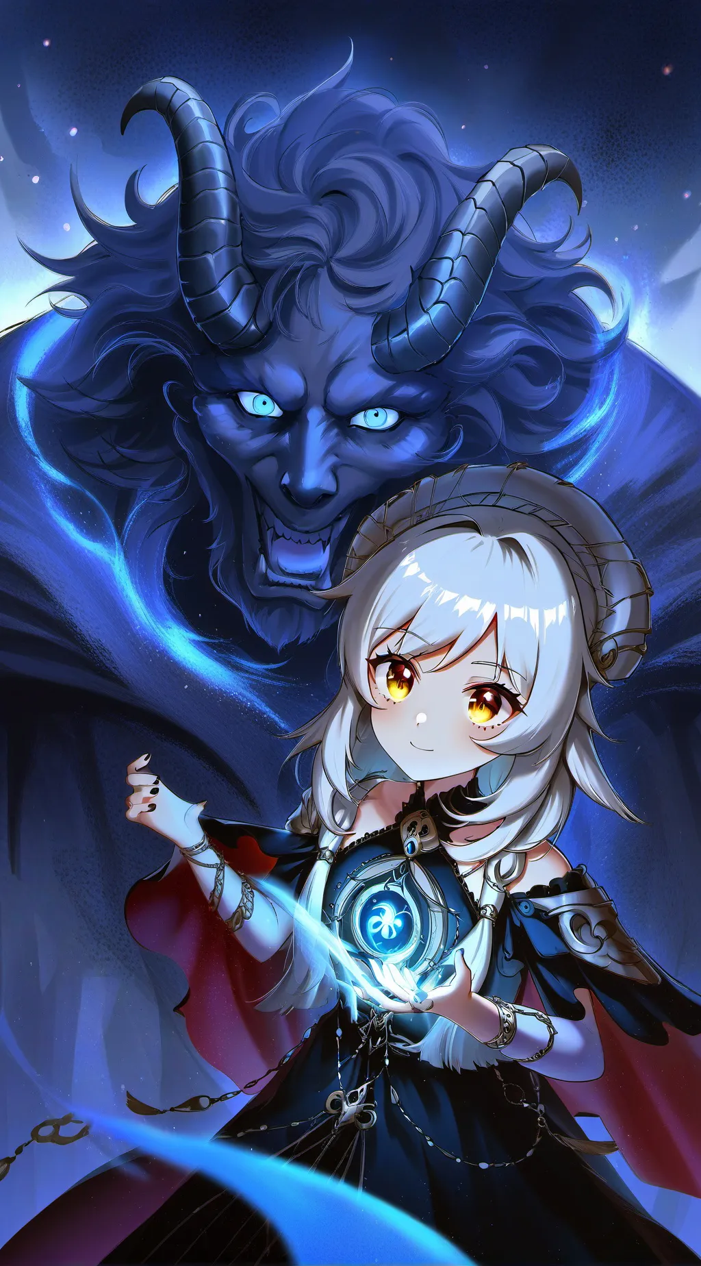 ai character: Aria background