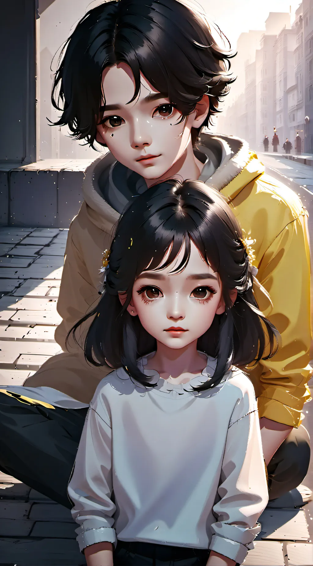 ai character: jack and maria background