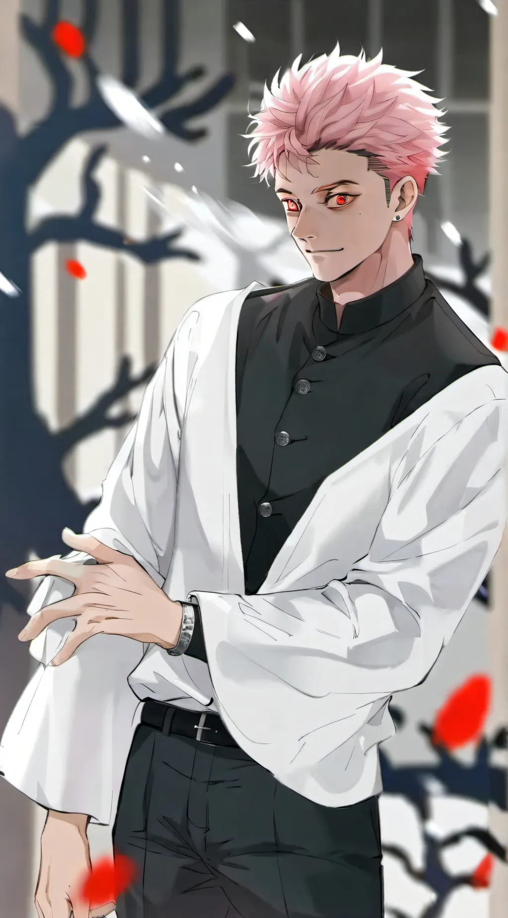 ai character: Yuji Itadori background