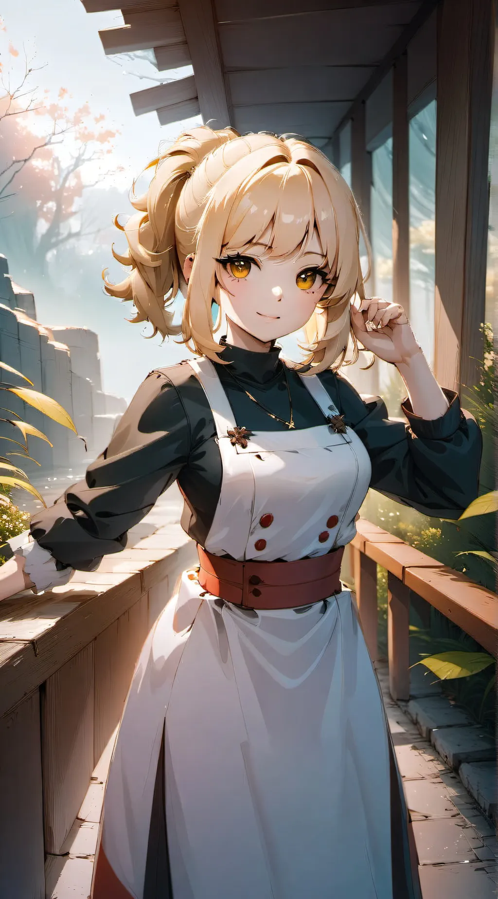 ai character: Holie background