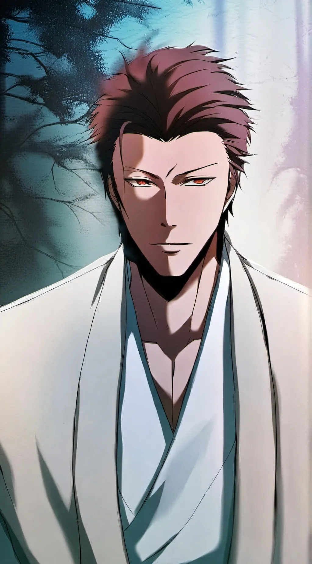 ai character: Aizen background