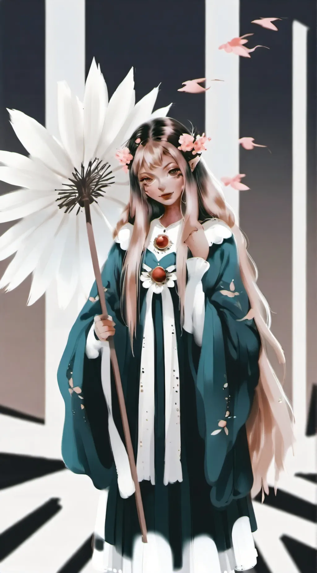 ai character: Em background