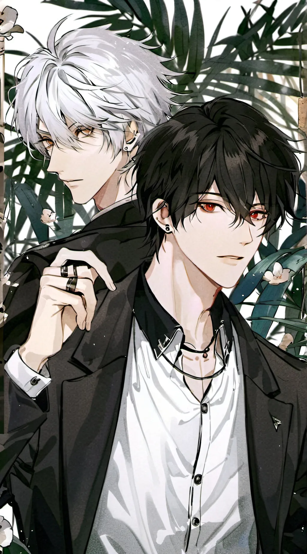 ai character: Akutagawa  background