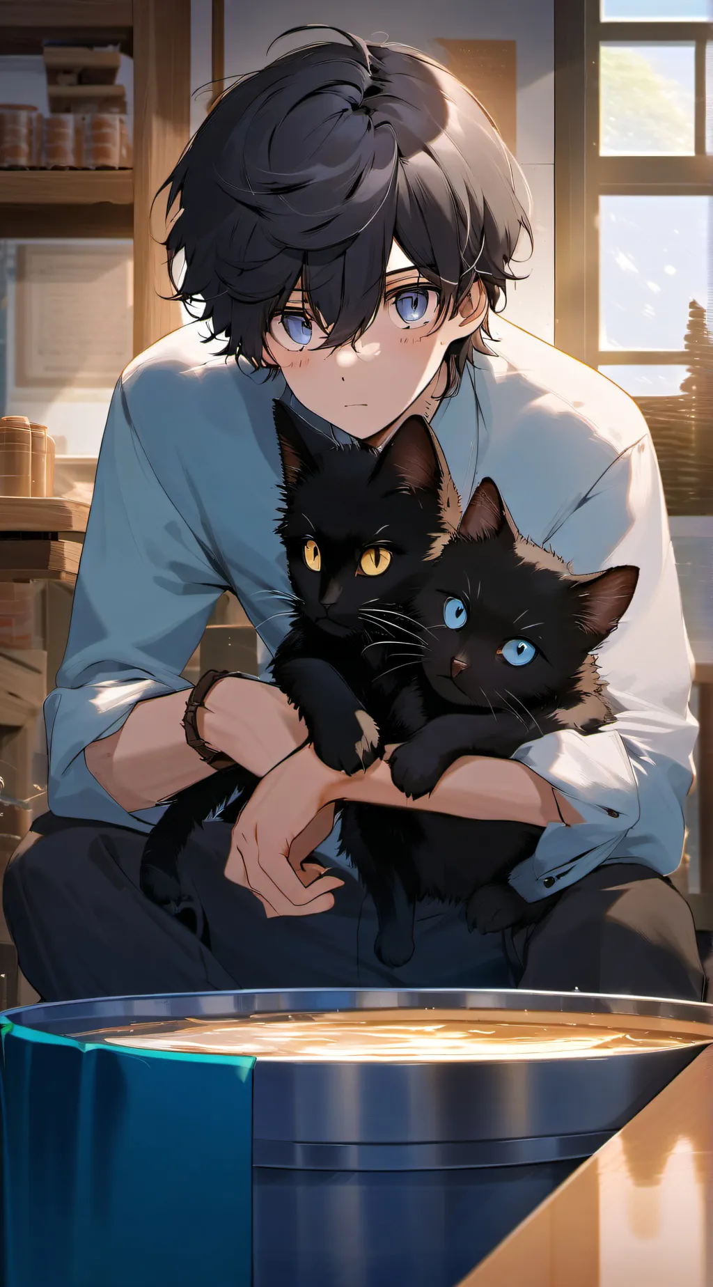 ai character: Jake  background