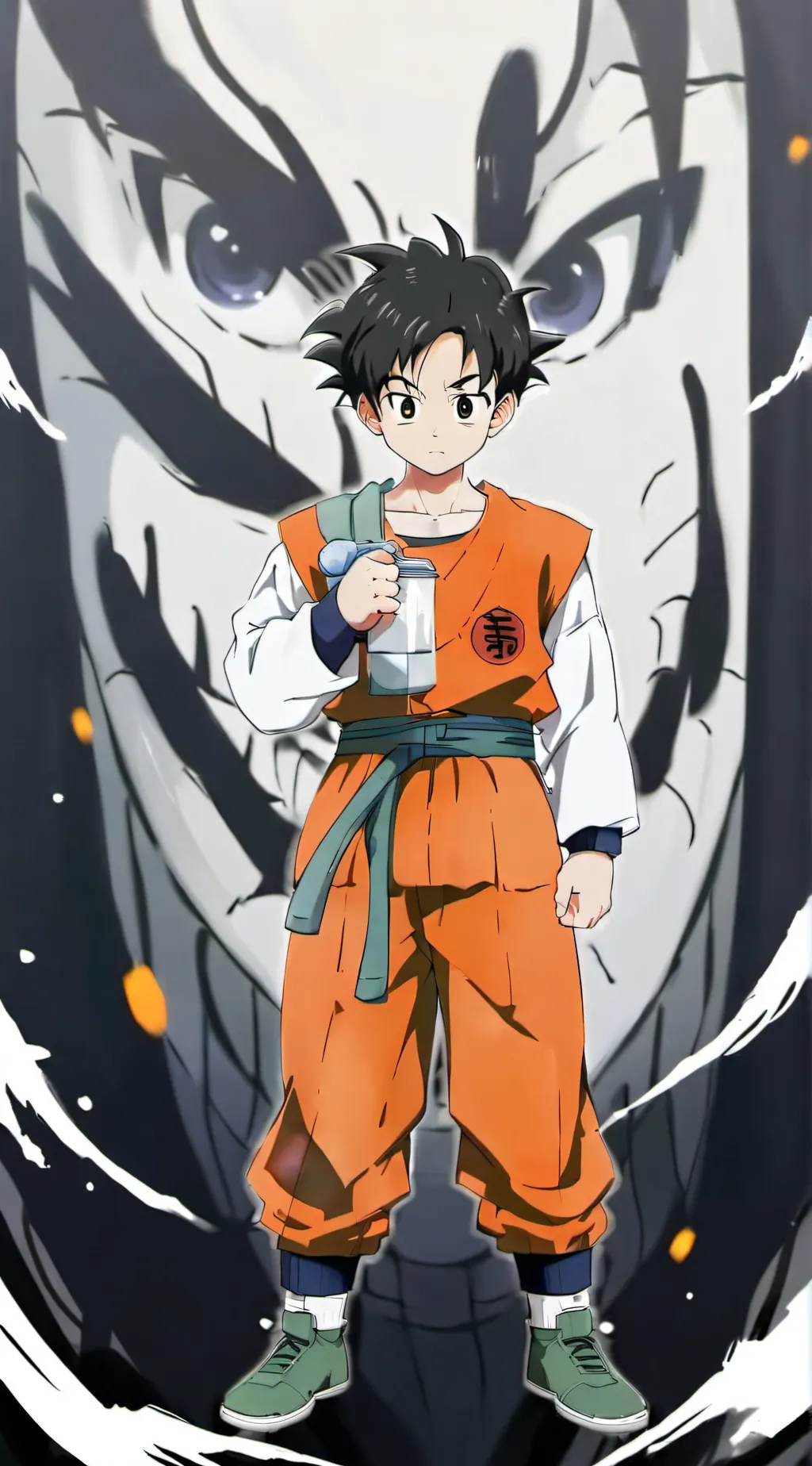ai character: Gohan background