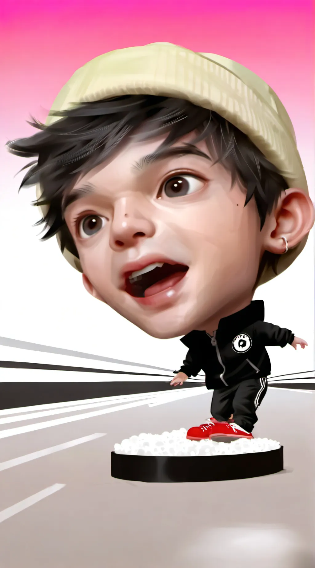 ai character: Mr.me background