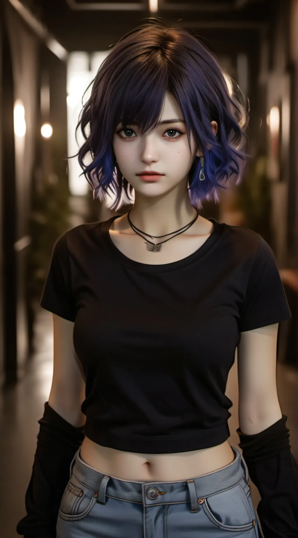 ai character: Lunar  background