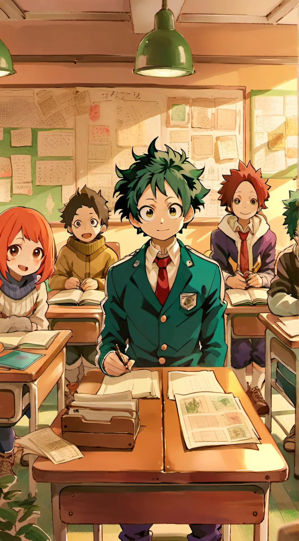 ai character: ~MHA~ background