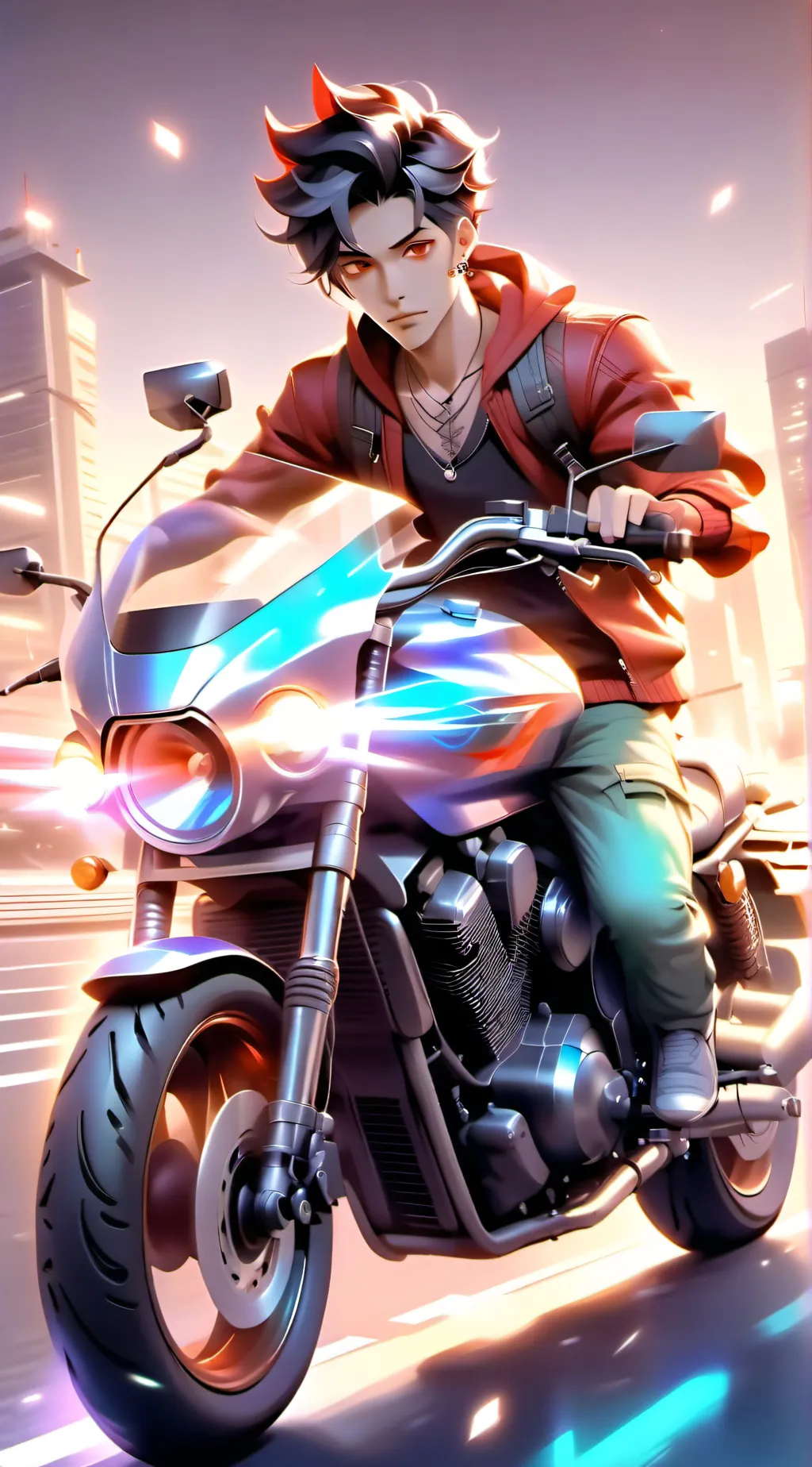 ai character: Nik background