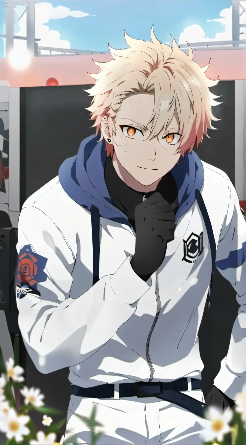 ai character: Bakugo background