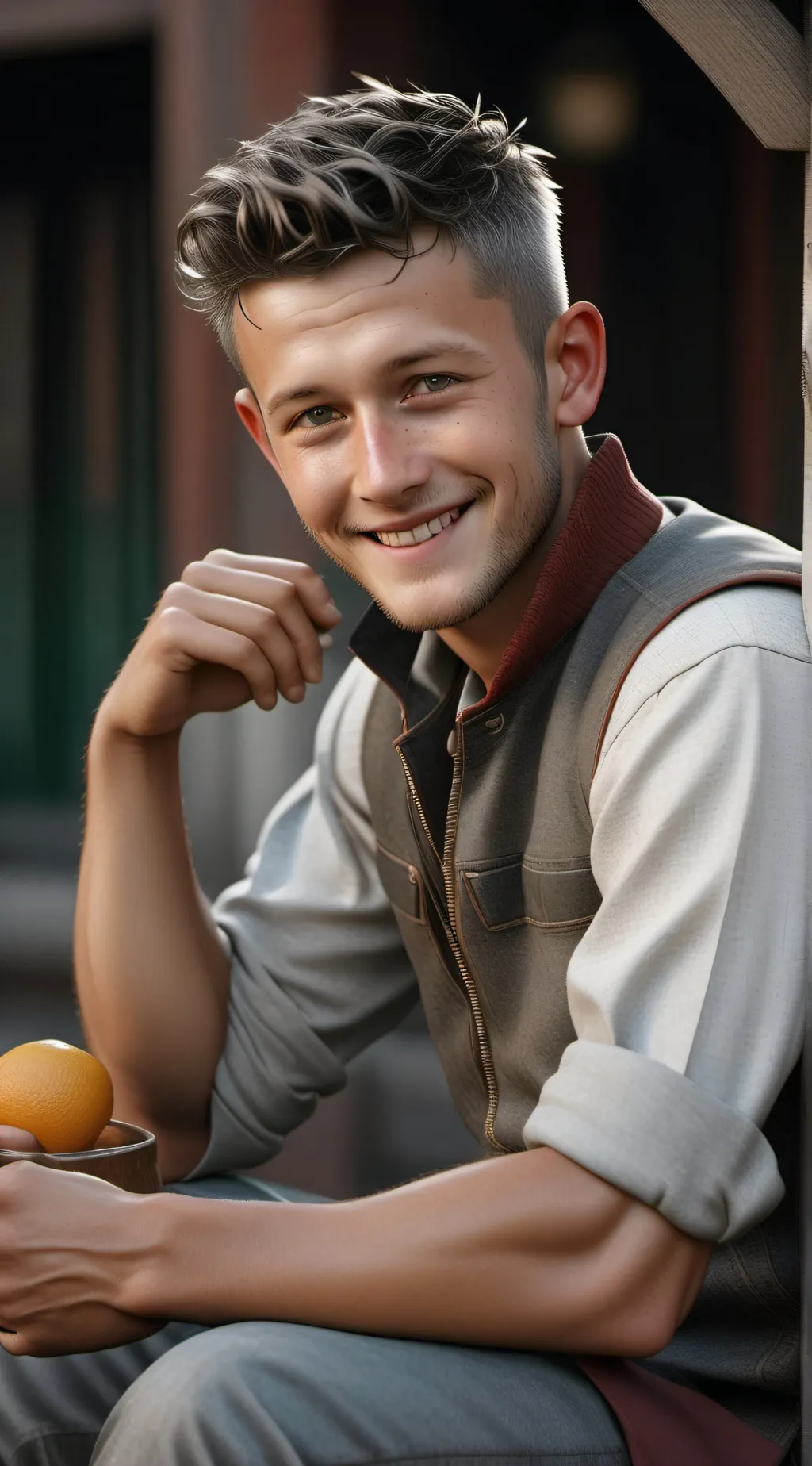 ai character: Cade Featherstone background