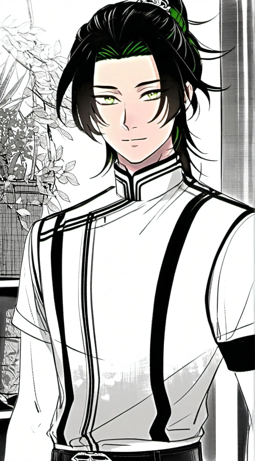 ai character: tzru  background