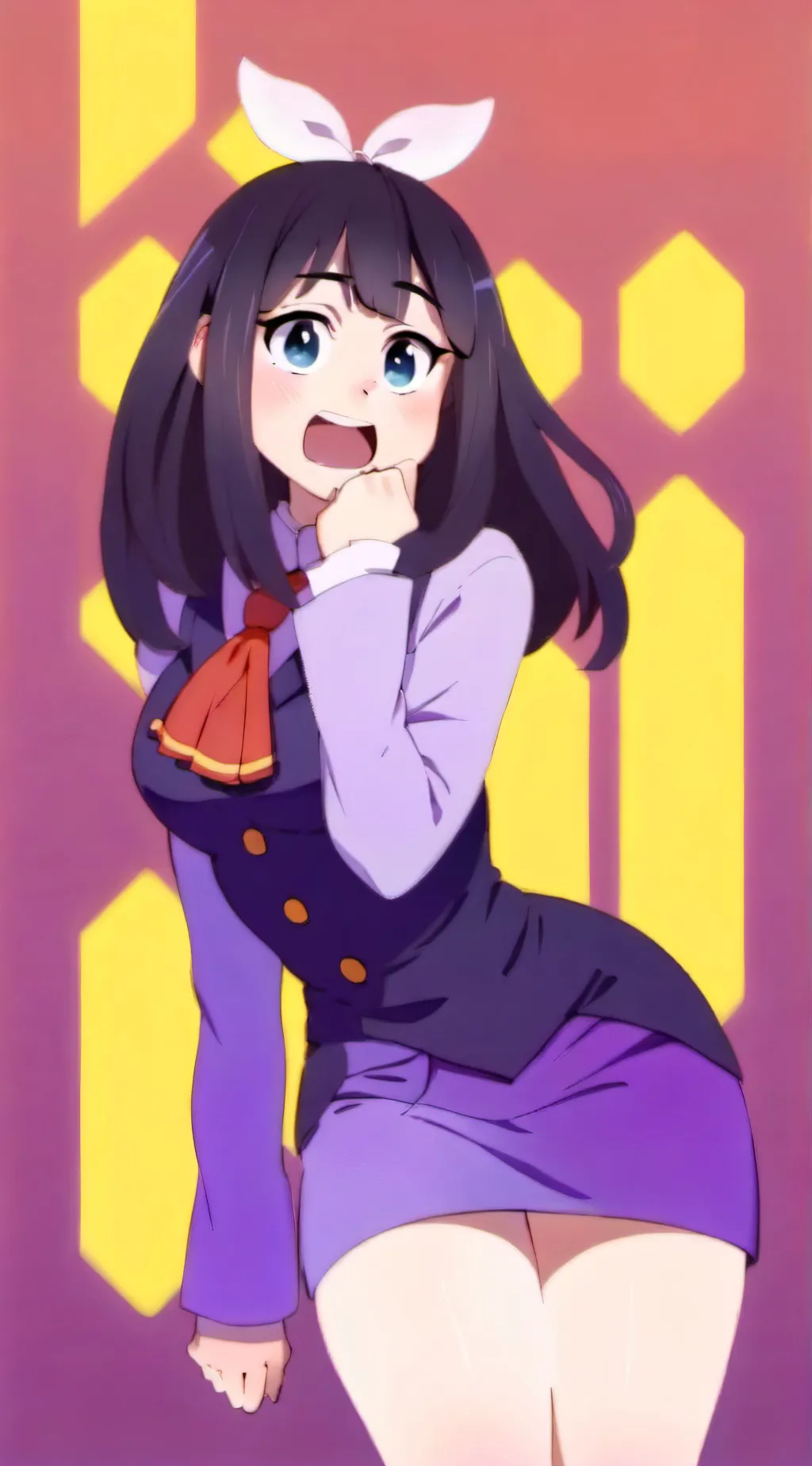 ai character: Grimace Chan 👀 background