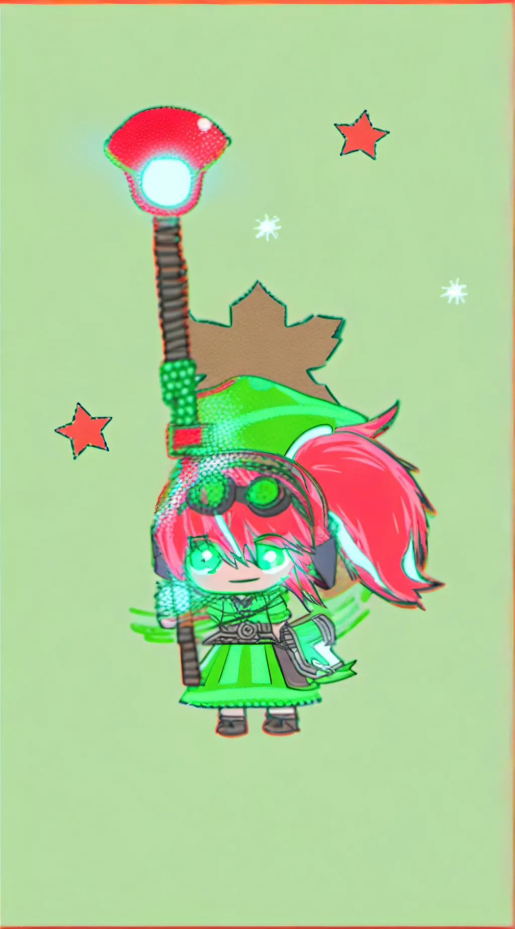ai character: PUZZLE background