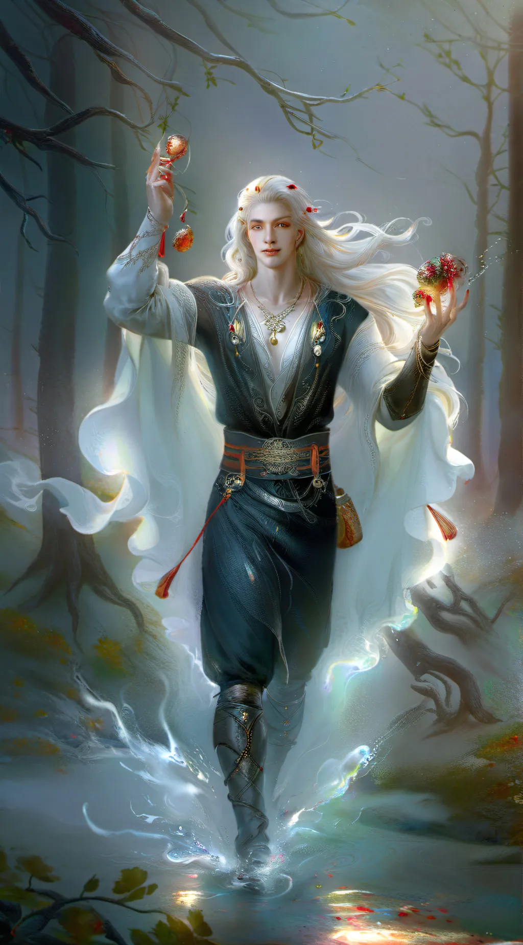 ai character: Later background