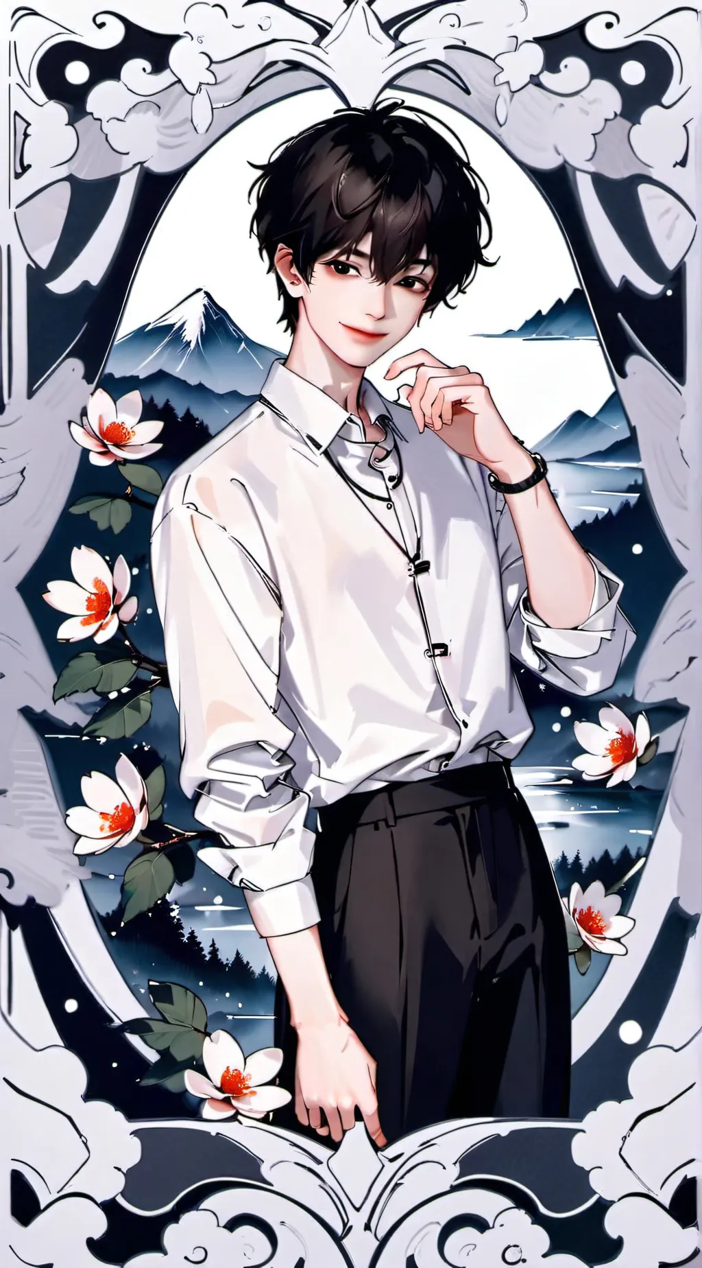 ai character: •sumero-kun• background