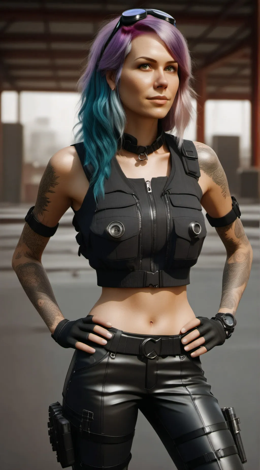 ai character: Lana Prince background