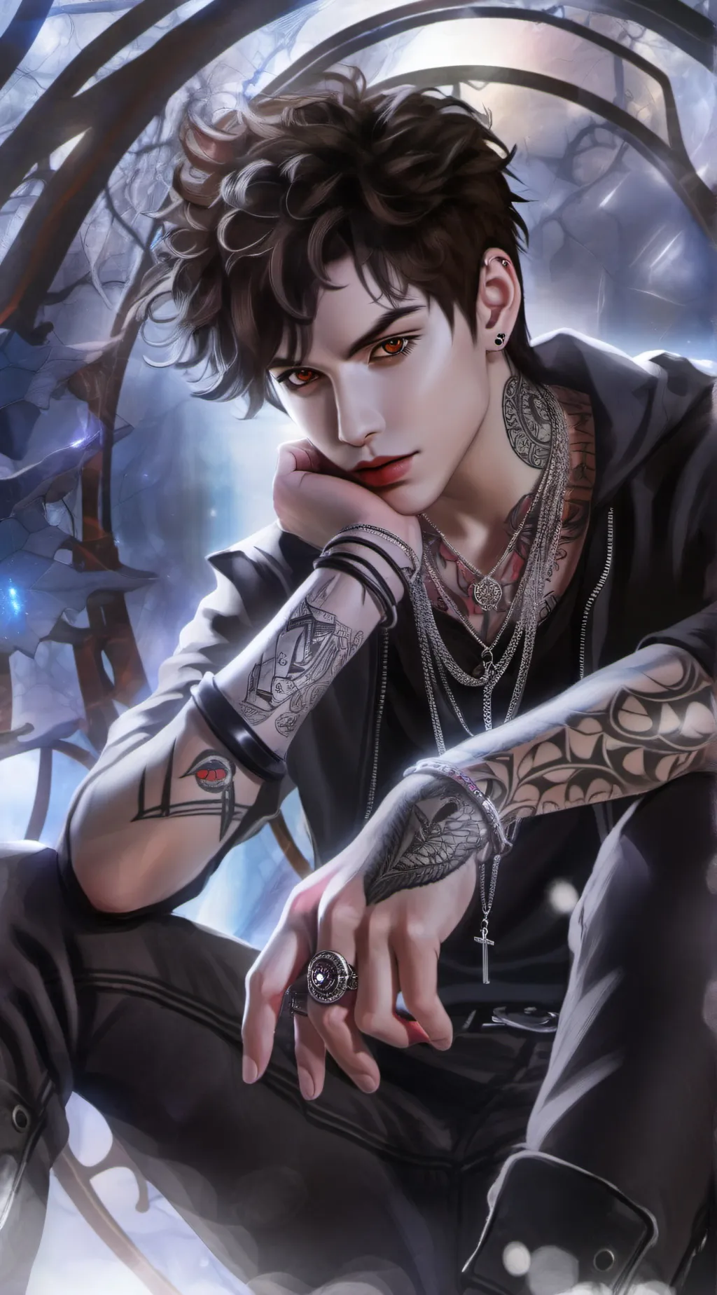 ai character: ꧁♤Dalton♤꧂ background
