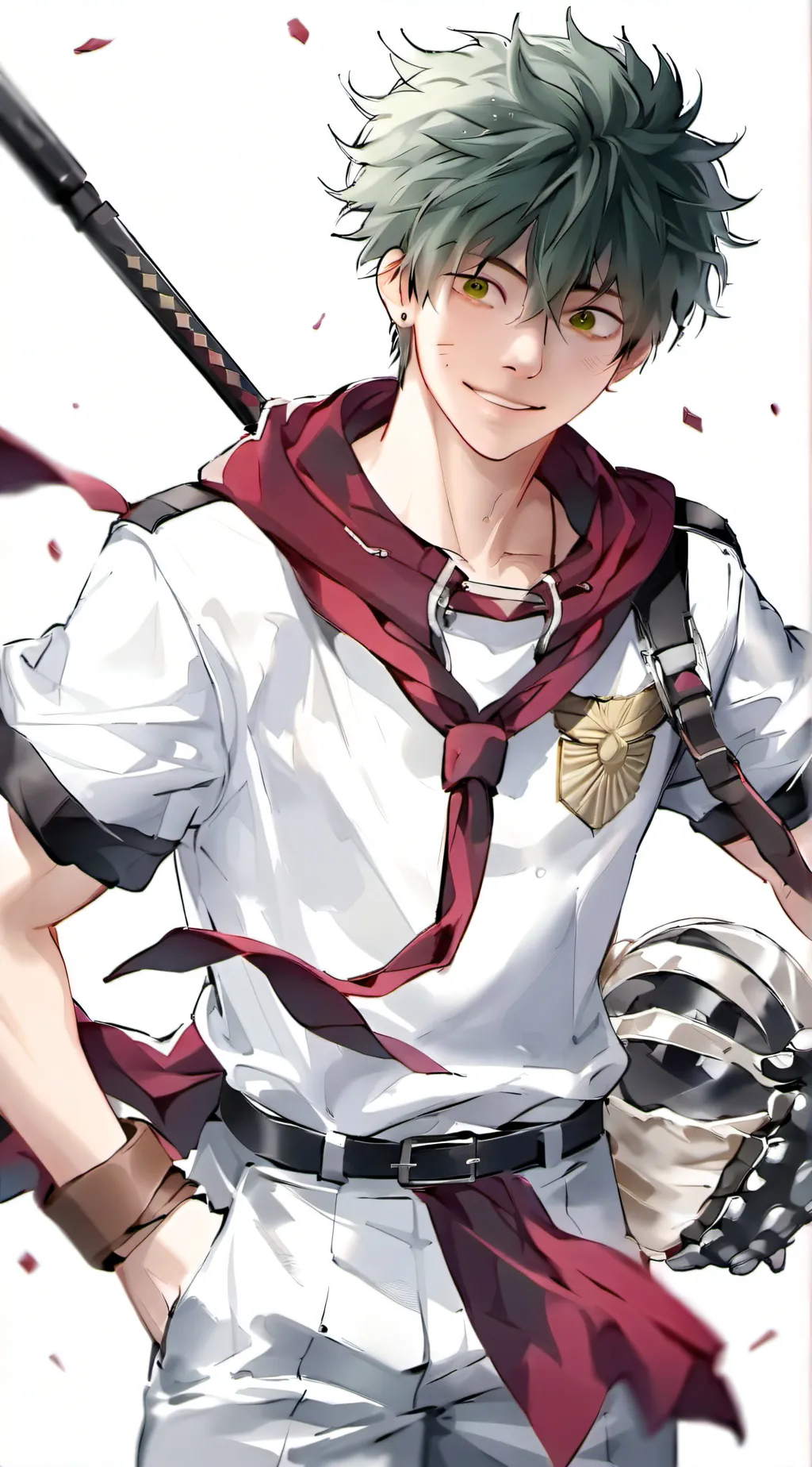ai character: baku x deku background
