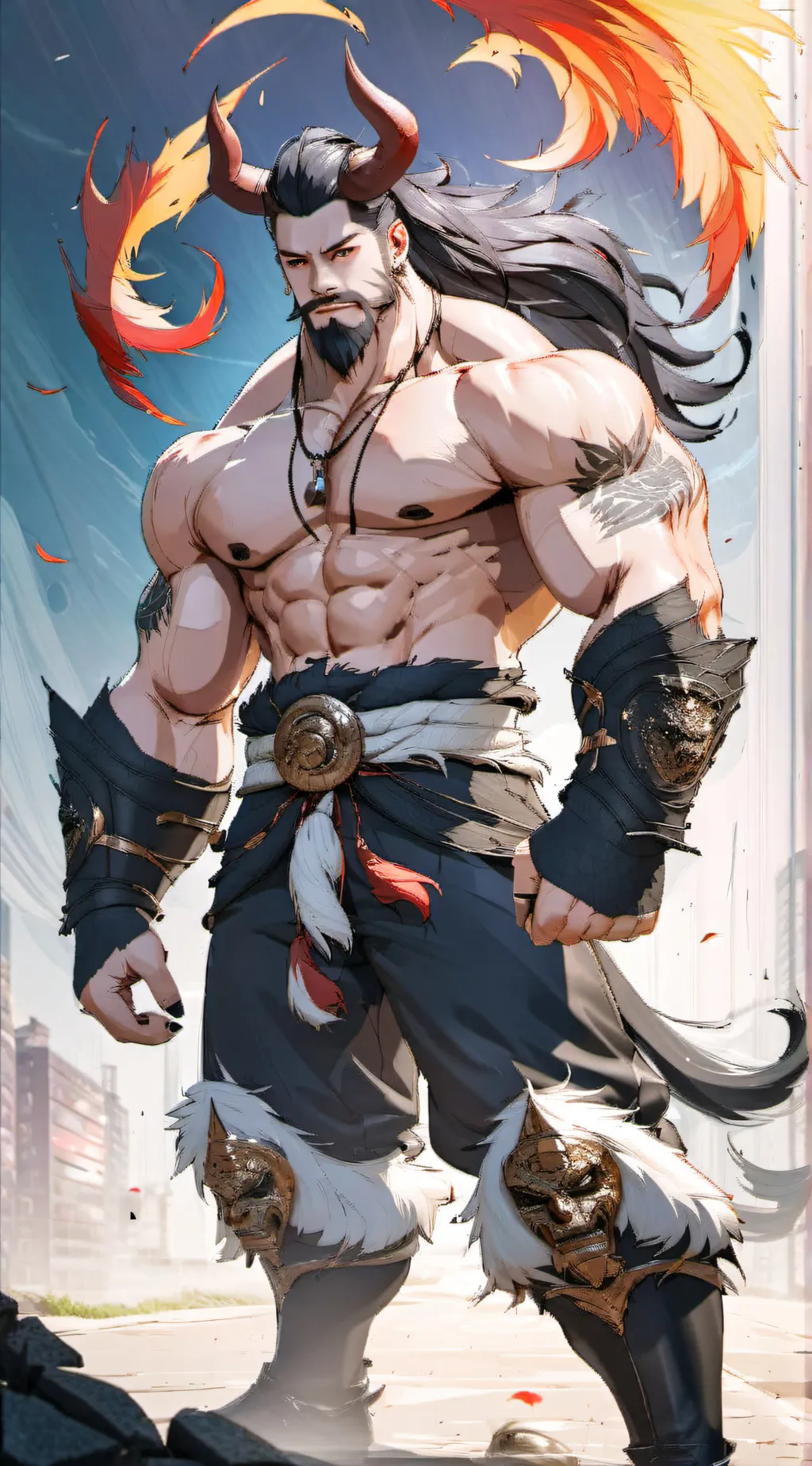ai character: Borron Zeal background