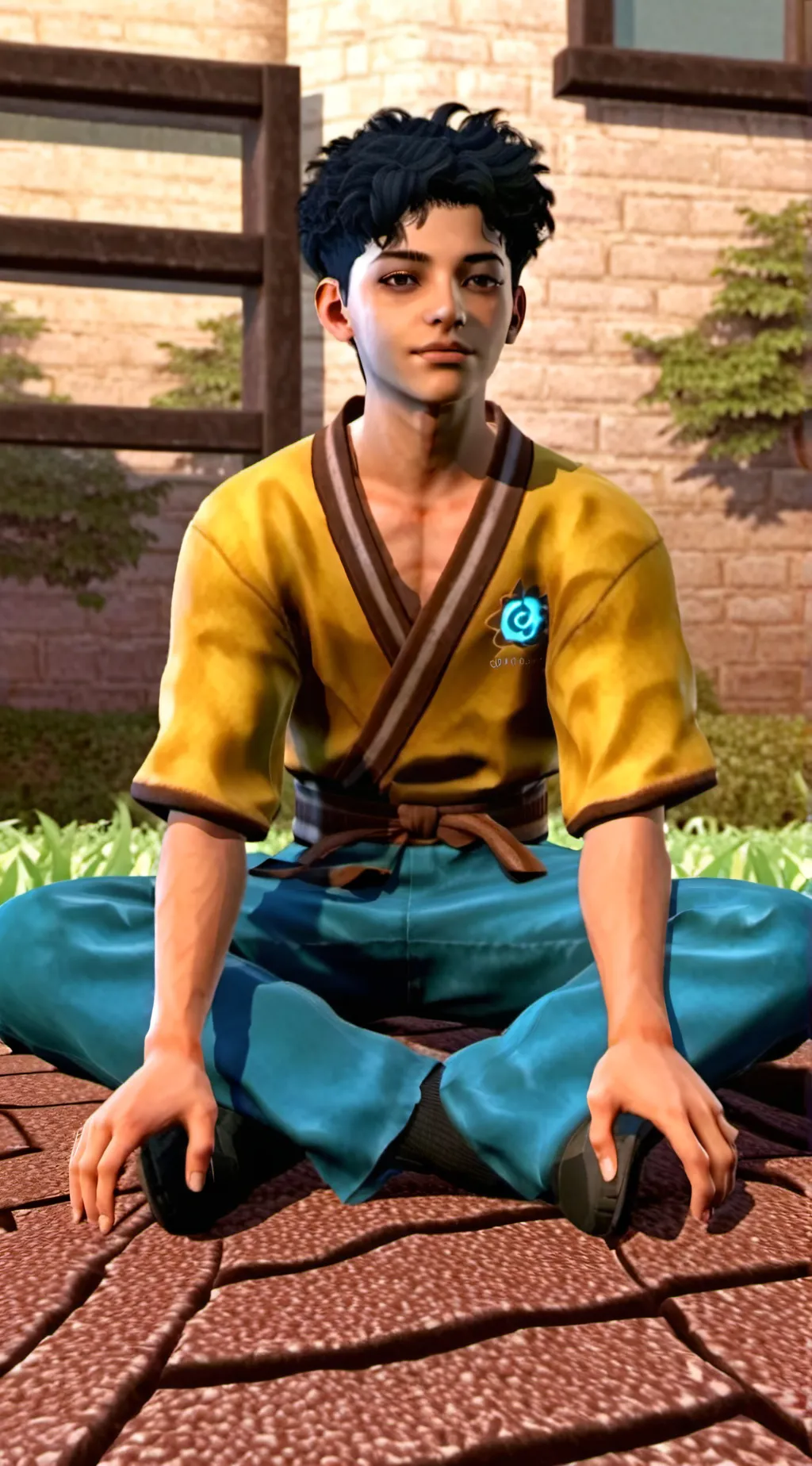 ai character: Cris jr background