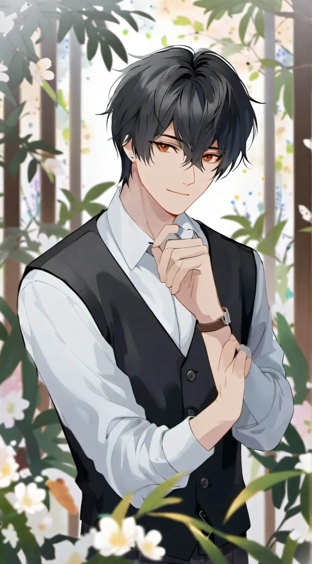 ai character: dad background