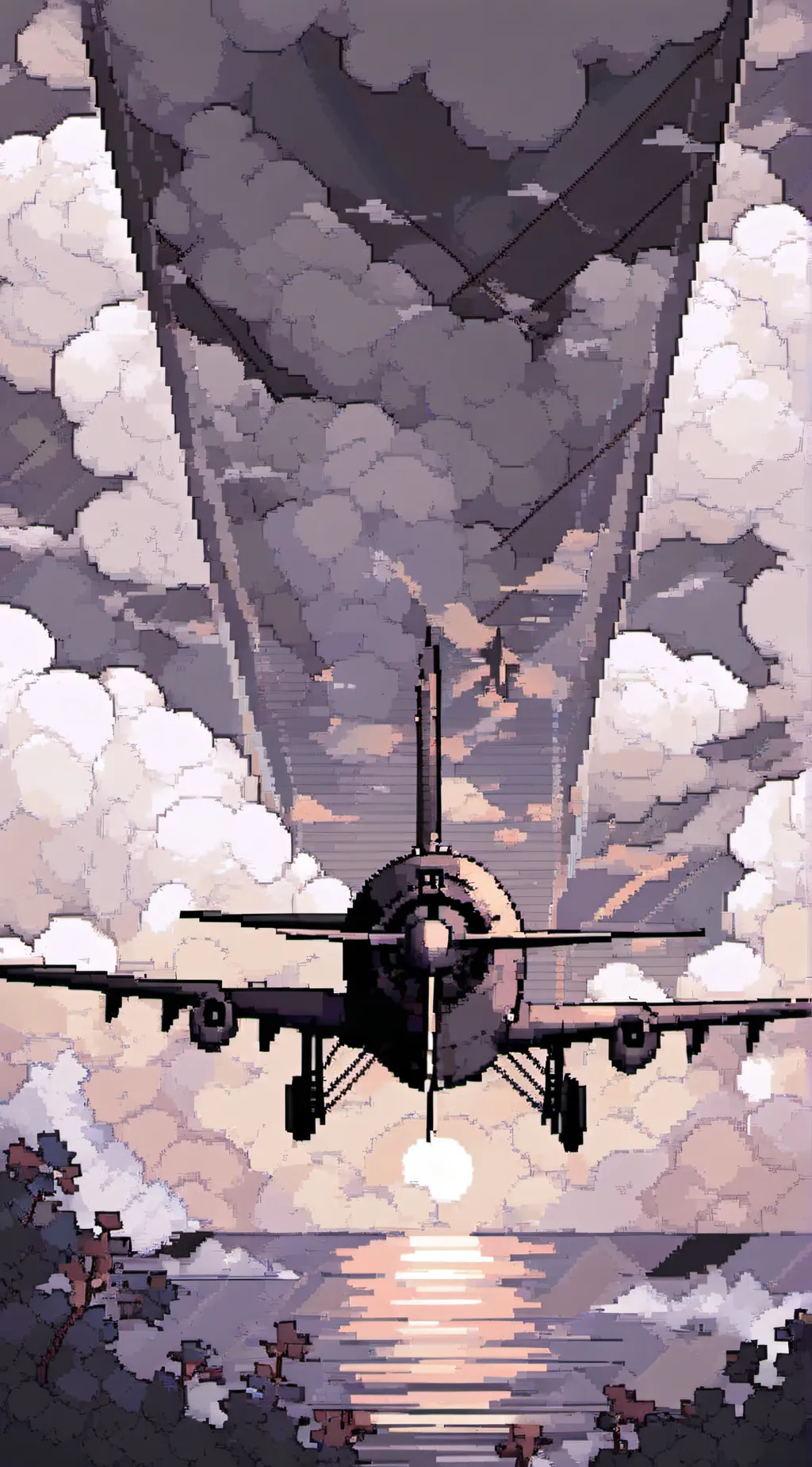 ai character: PLANE CRASH background