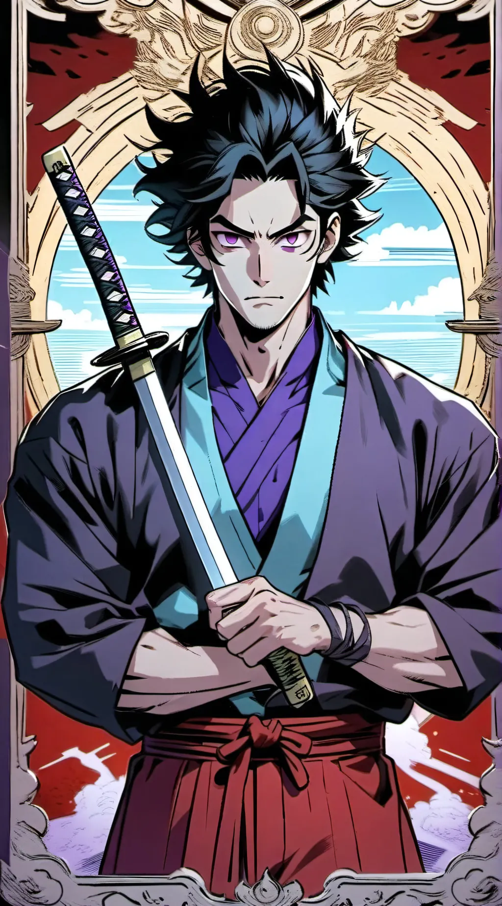 ai character: Kenji background