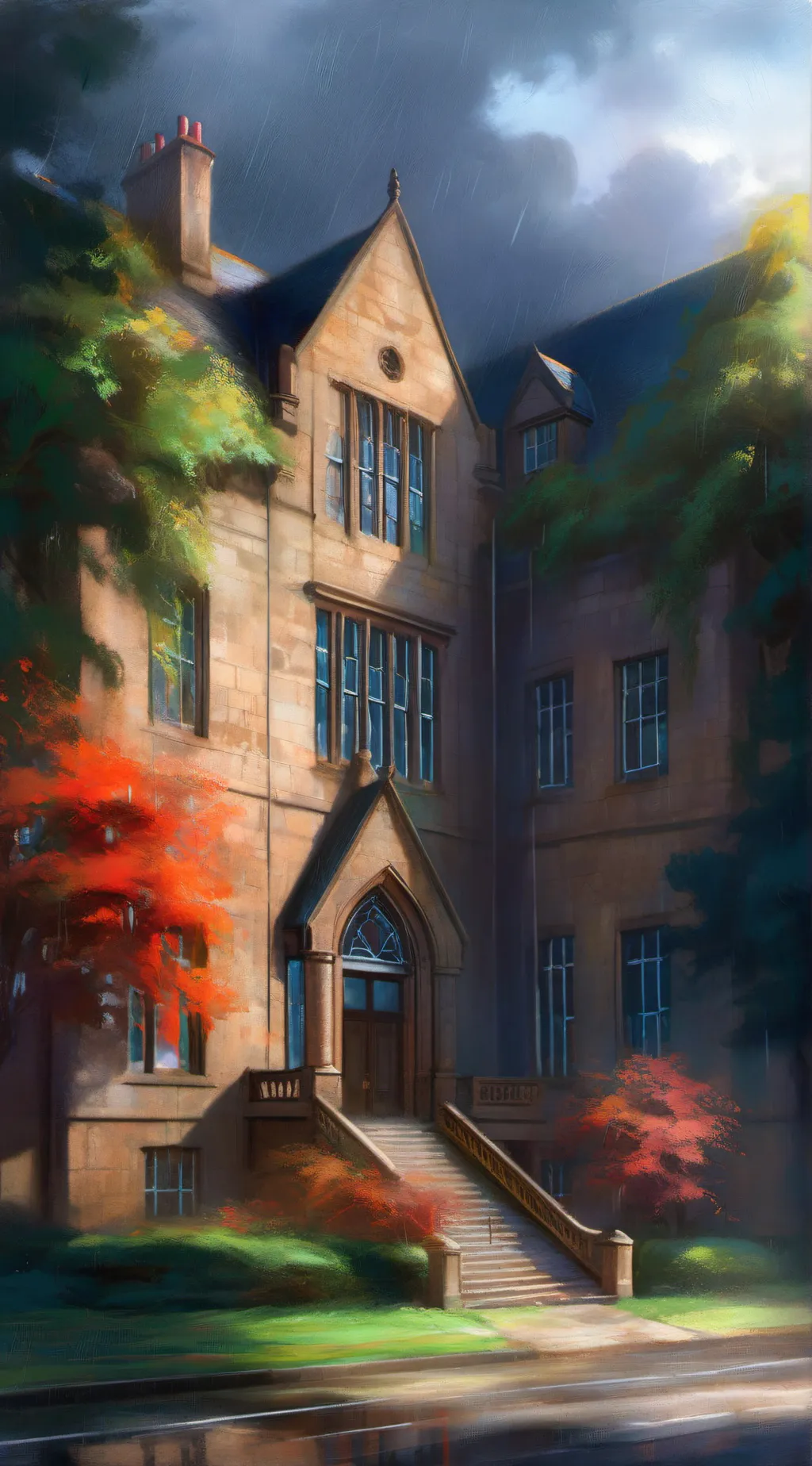 ai character: Aclutore Academy background
