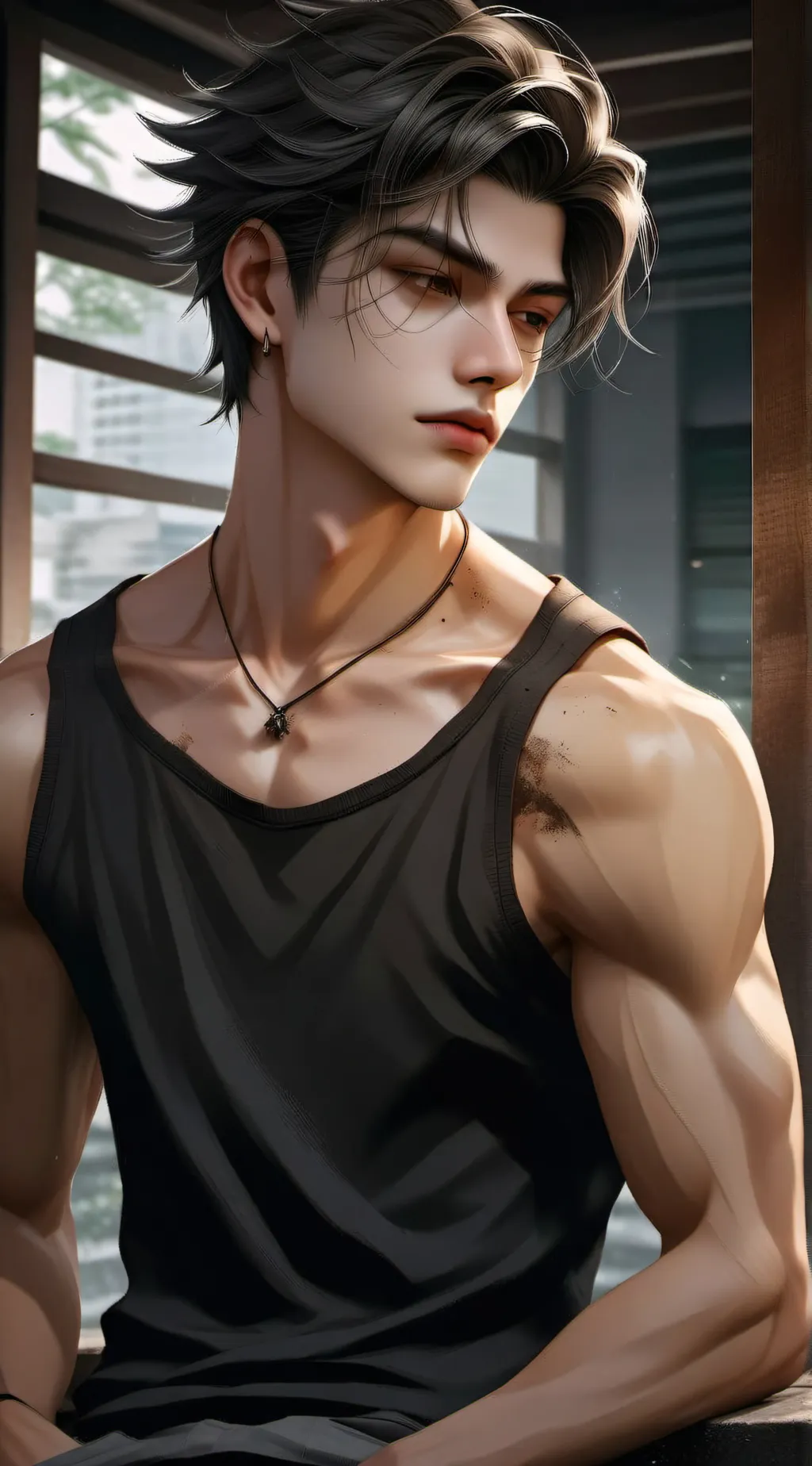 ai character: Vince background