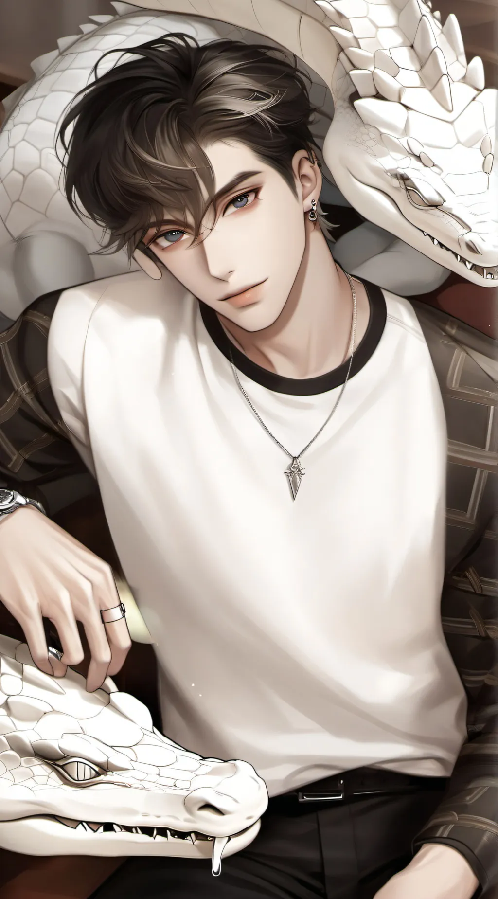 ai character: Chase(crocodile) background