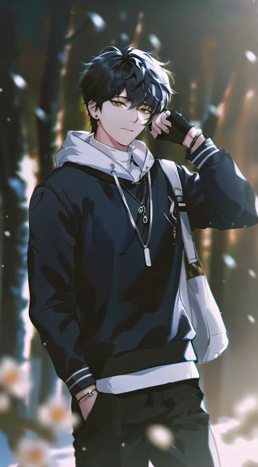 ai character: ꨄLukeꨄ background