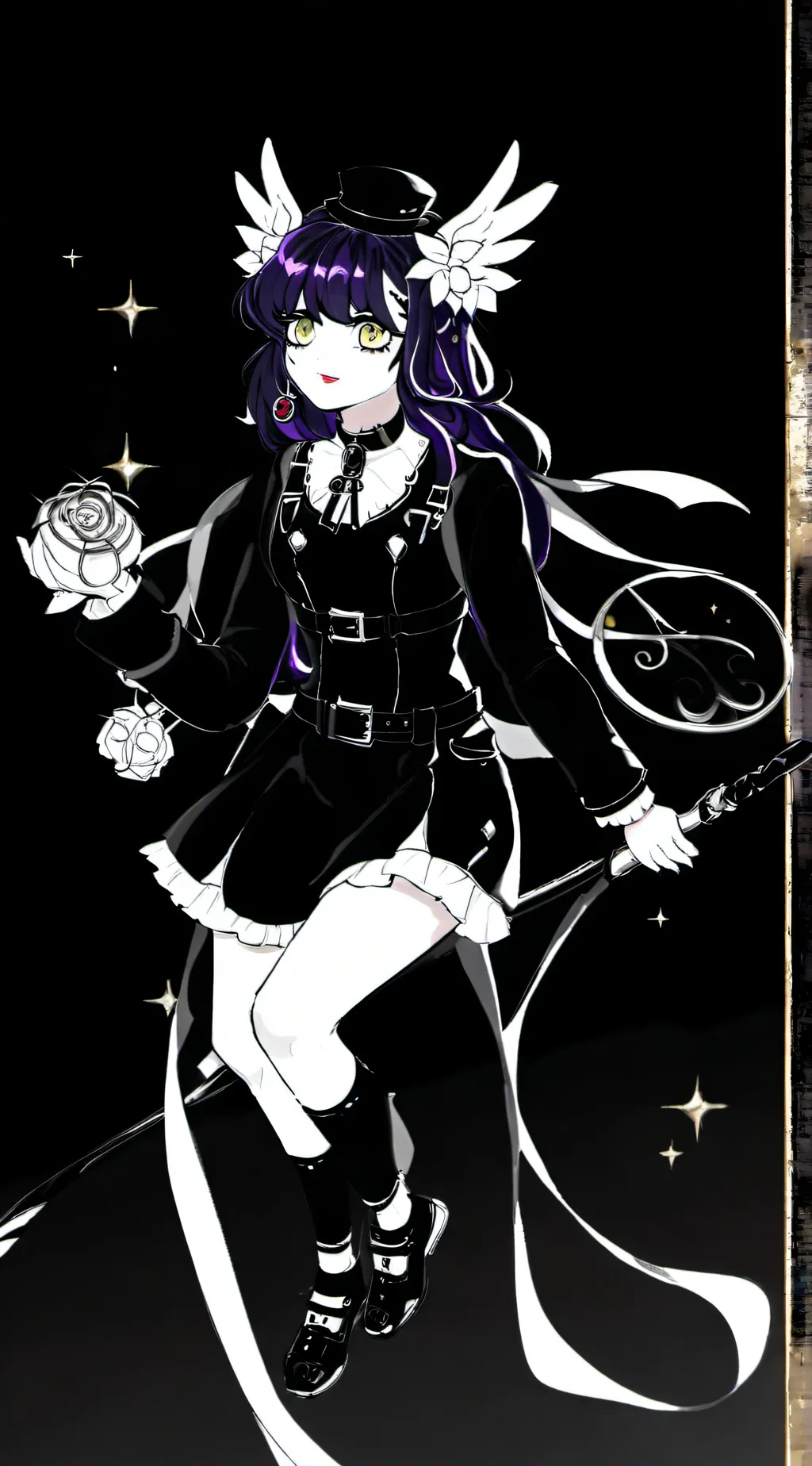ai character: Your cat girl background