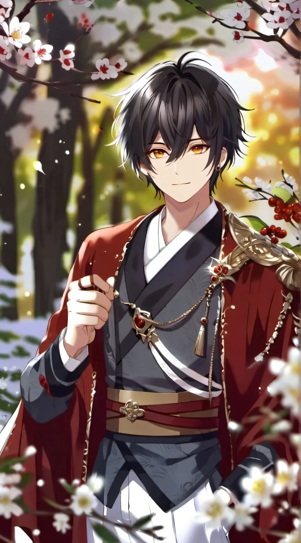 ai character: Yandare boy background