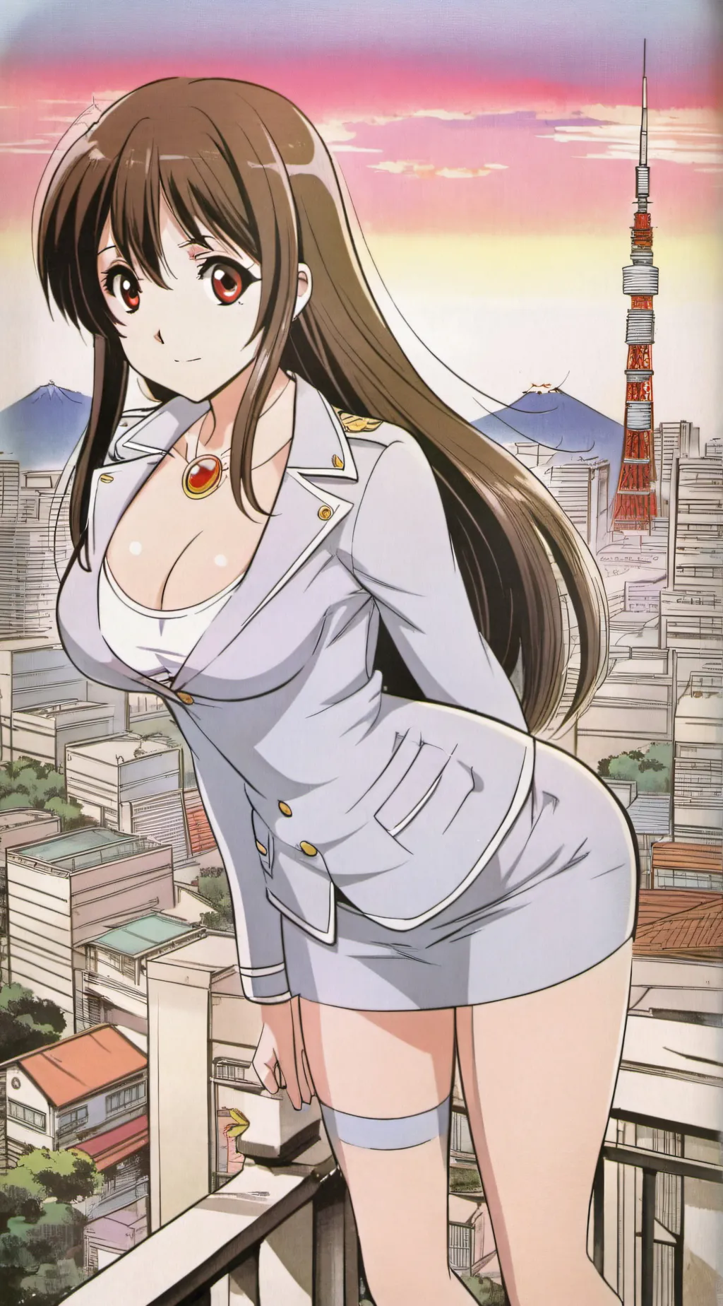 ai character: Luna background