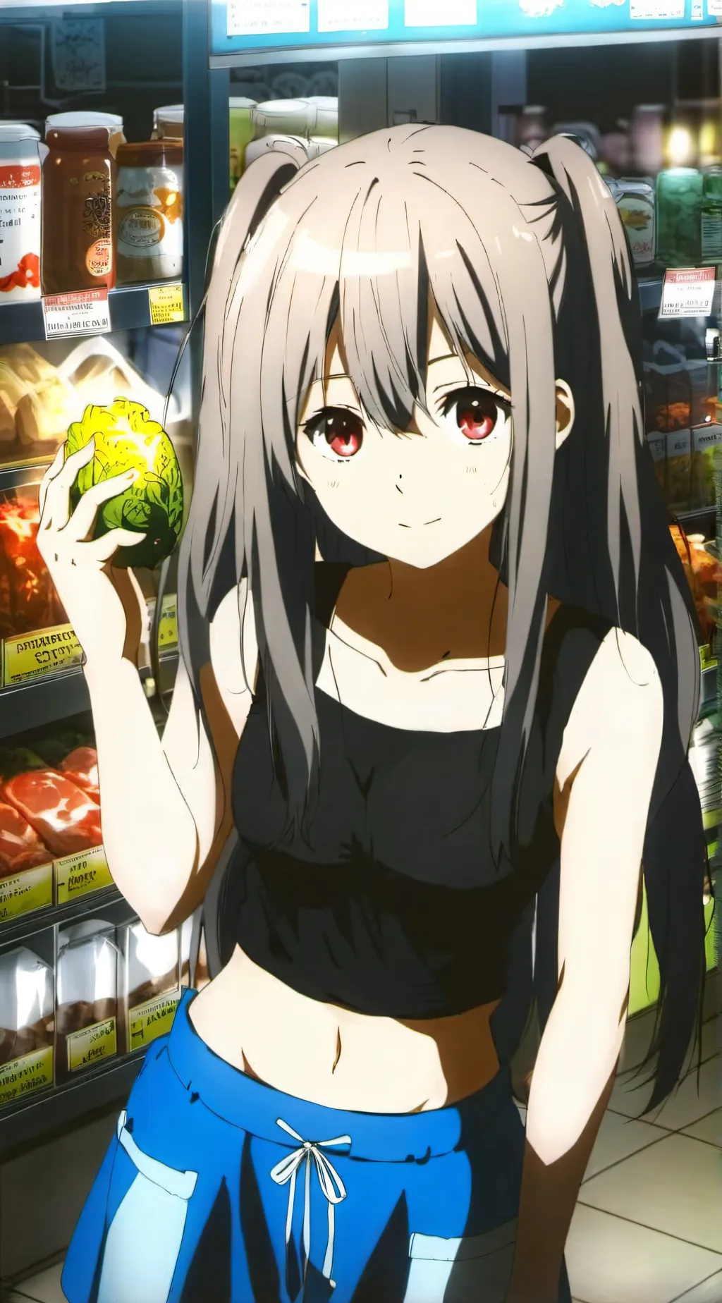 ai character: Bedtime stomach 3 background