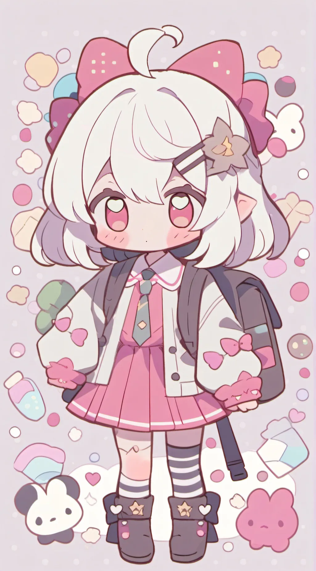 ai character: fpe happy pills  background